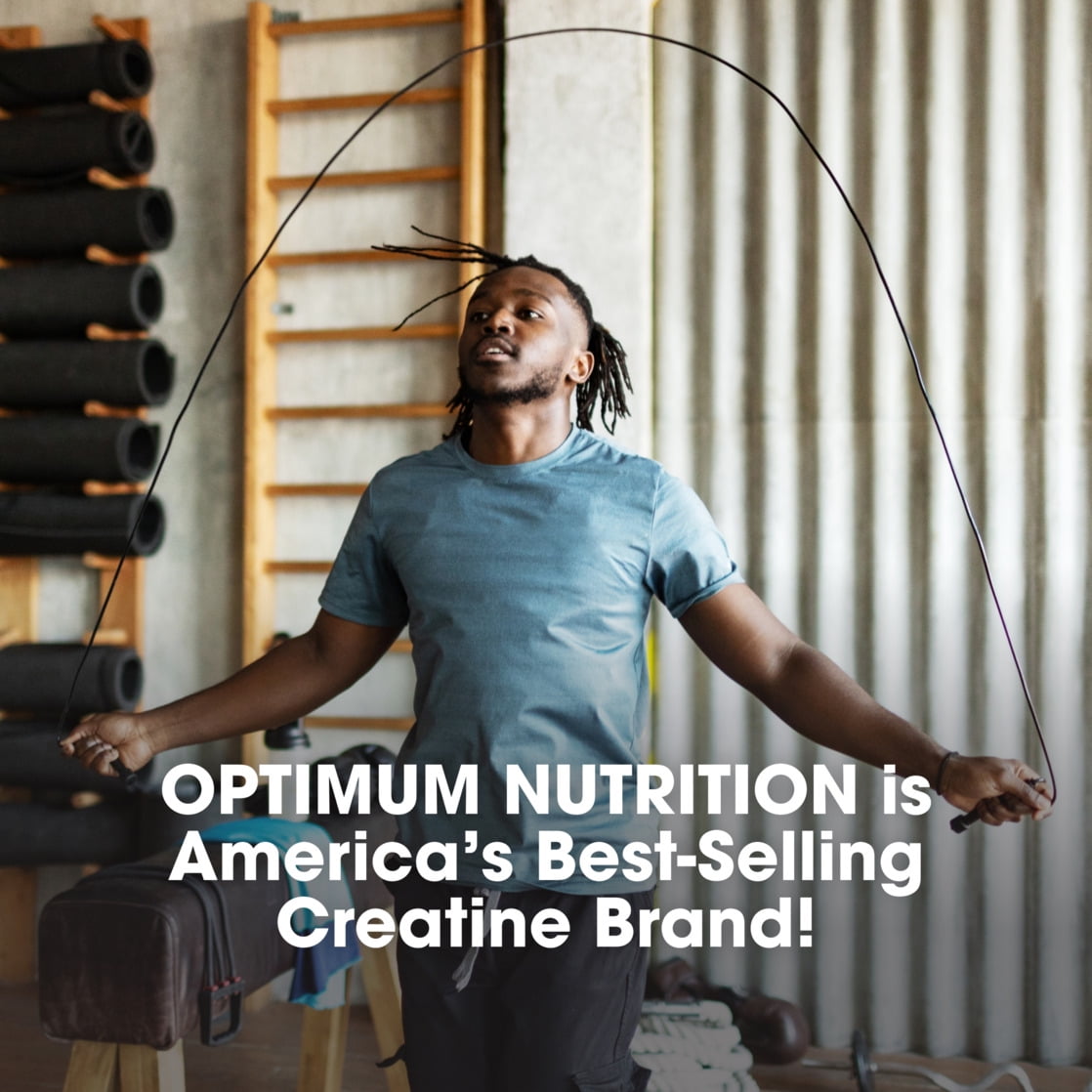 Optimum Nutrition Micronized Creatine Powder, Unflavored, 100 servings