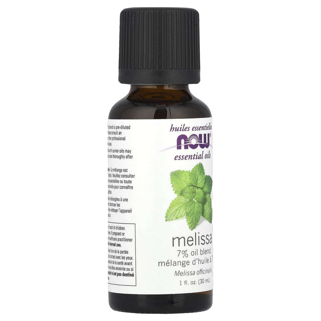 NOW Foods Essential Oils, Melissa , 1 fl oz (30 ml)