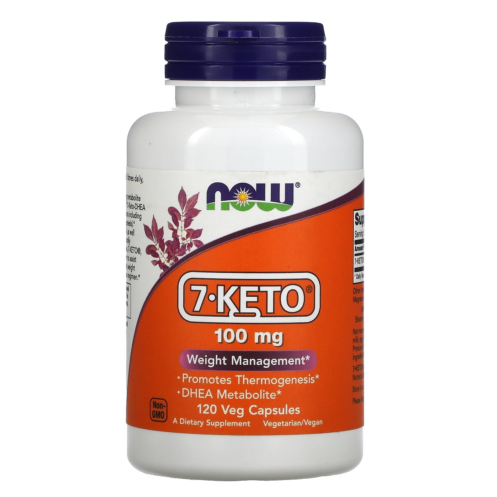Now Foods, 7-Keto, 100 mg, 120 Veggie Caps