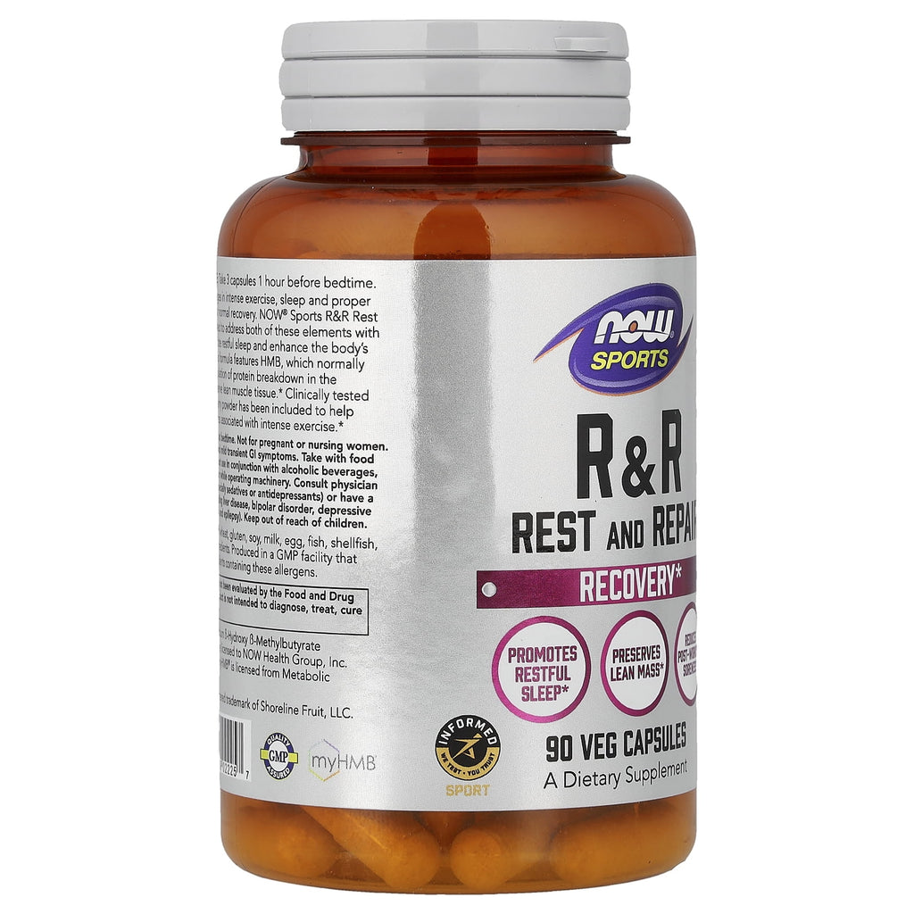 NOW Foods Rest &amp; Repair, 90 Veg Capsules