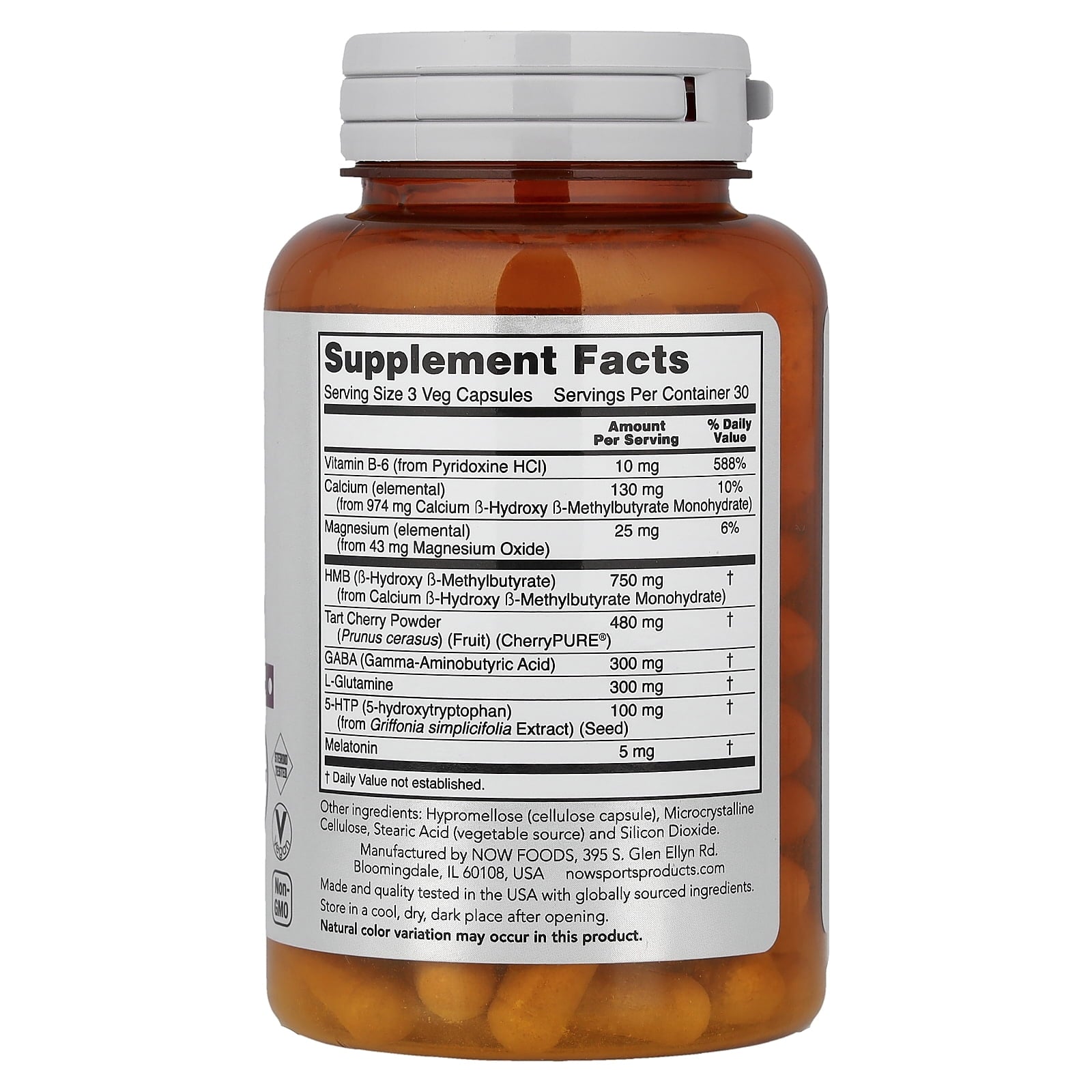 NOW Foods Rest &amp; Repair, 90 Veg Capsules