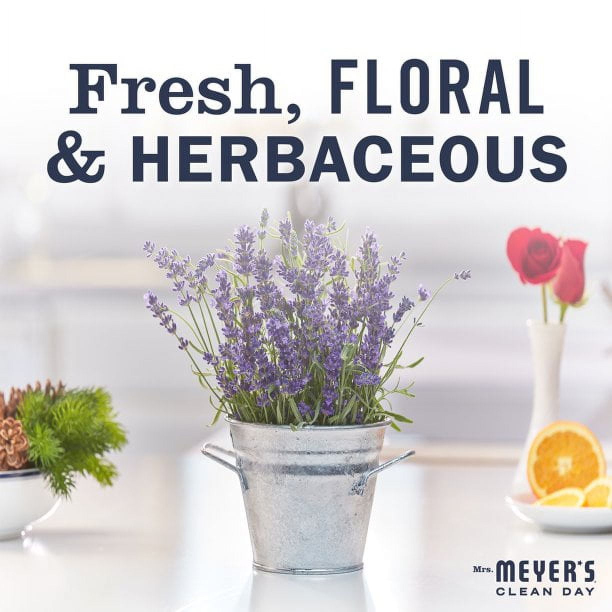 Mrs. Meyer's Clean Day Liquid Hand Soap Bottle, Lavender, 12.5 fl oz (Pack of 3)