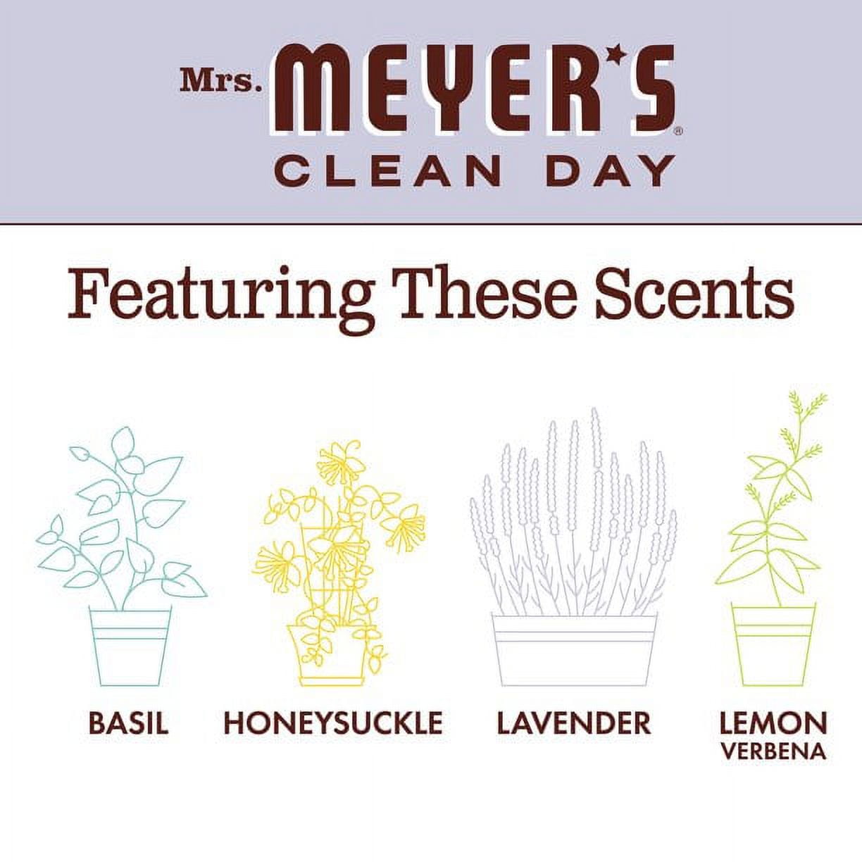 Mrs. Meyer's Clean Day Liquid Hand Soap Bottle, Lavender, 12.5 fl oz (Pack of 3)