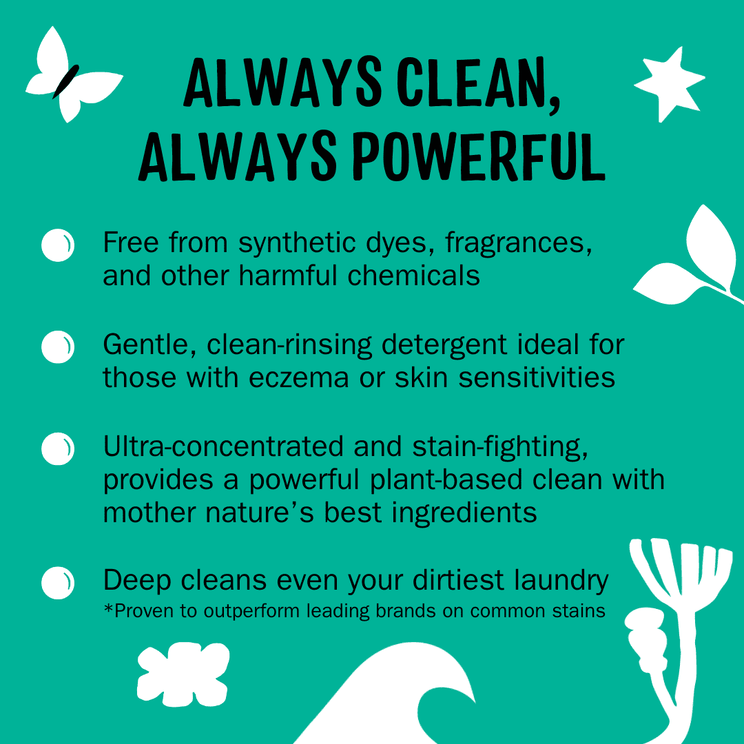 Molly's Suds Original Laundry Detergent Powder | Earth-Derived Ingredients | 120 Load (Eucalyptus)