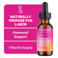 Pink Stork Liquid Labor and Recovery Tincture Supplement, Red Raspberry Leaf for Women, 2 oz