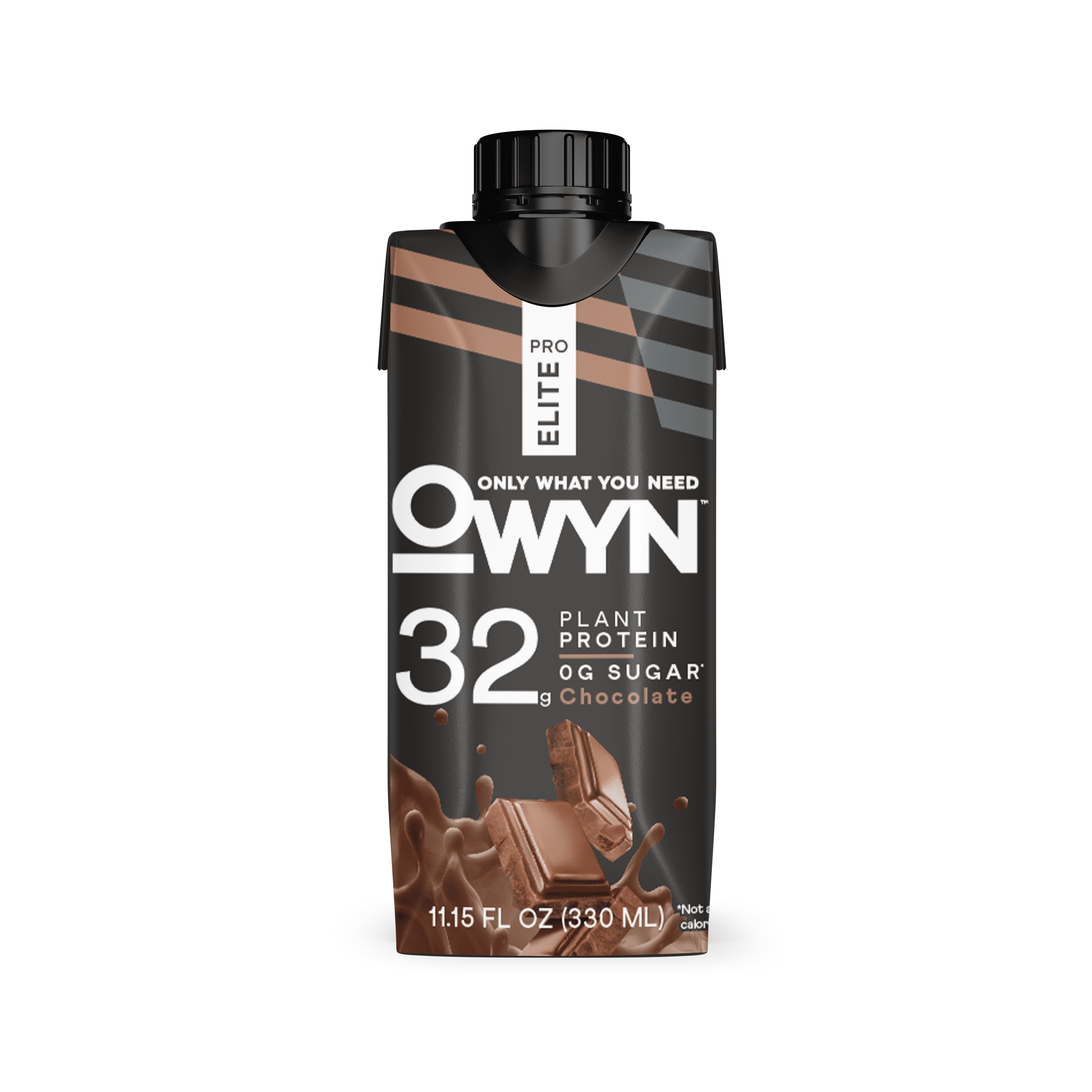 OWYN Pro Elite 32g High Protein Shakes, Chocolate, 11.15 fl oz, 12 Count