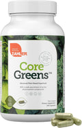 Zahler Core Greens Superfood Capsules - Superfoods Nutrition Supplement - Super Green Whole Food Vegetable, Fruits &amp; VItamins - Kosher Antioxidant Rich Super Greens with Spirulina, Chlorophyll (240)