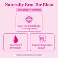 Pink Stork Total Bloat Gummies: Tropical Turmeric, 60 Gummies