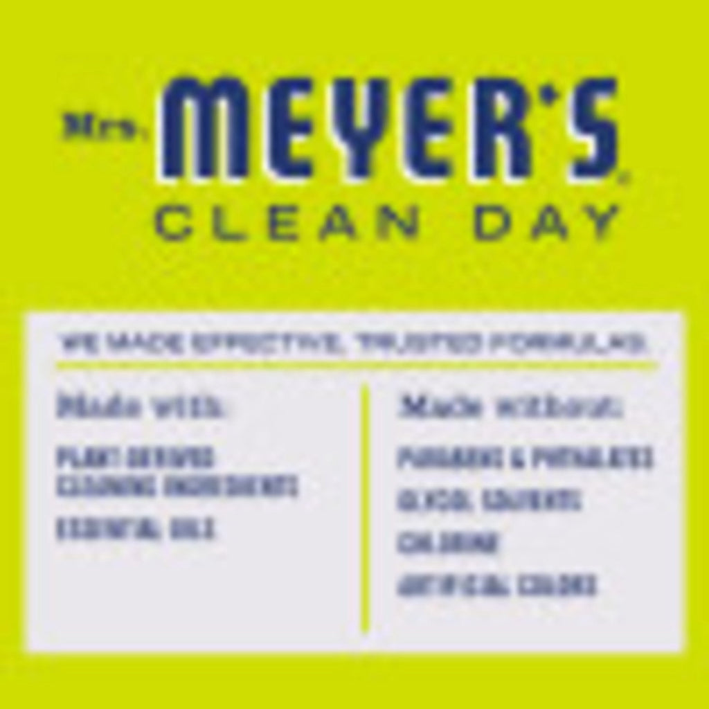 Mrs. Meyer's Clean Day Multi-Surface Everyday Cleaner Concentrate Starter Kit, 1 Glass Dispenser (16 Fl. Oz.) and 2 Concentrated Refills (2 Fl. Oz. each), Lemon Verbena Scent, Makes 32 Fl. Oz.