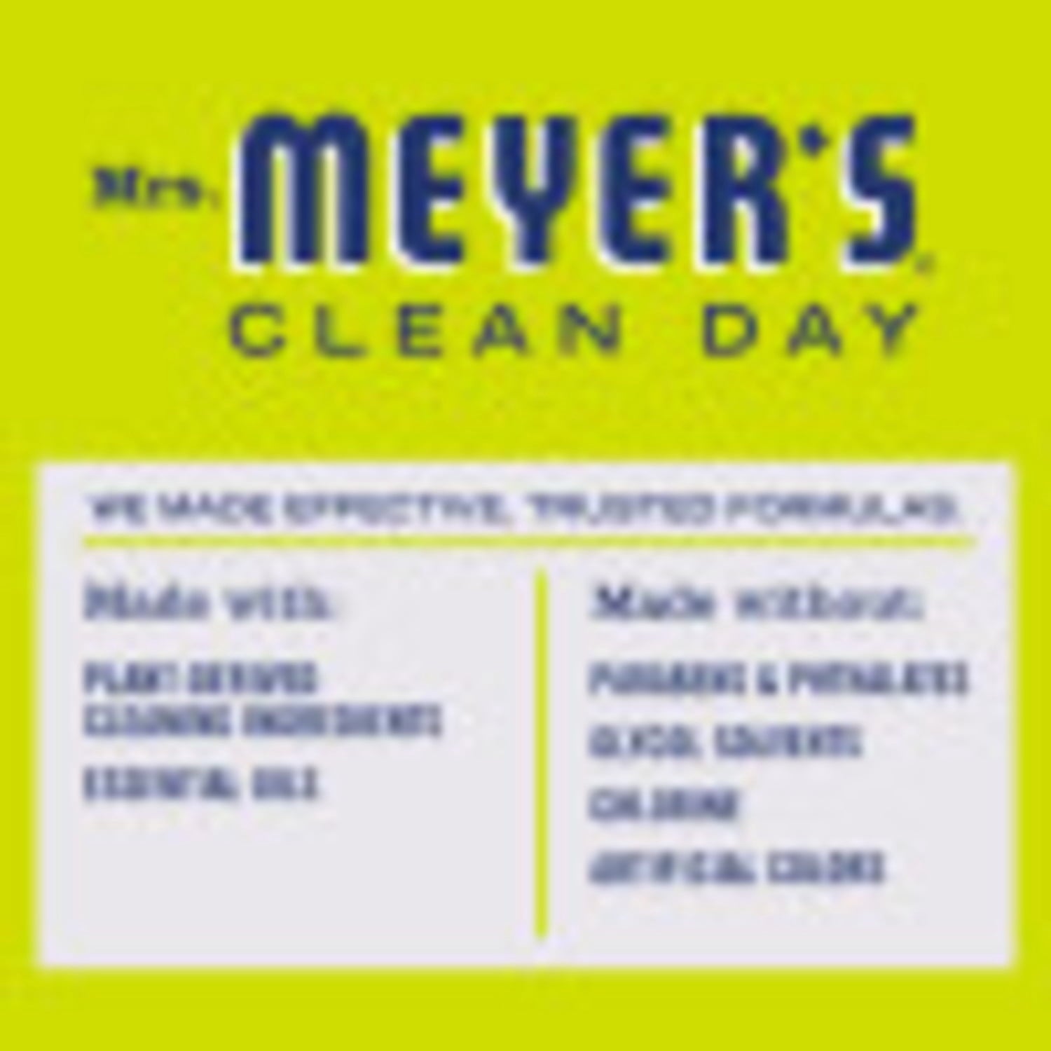 Mrs. Meyer's Clean Day Multi-Surface Everyday Cleaner Concentrate Starter Kit, 1 Glass Dispenser (16 Fl. Oz.) and 2 Concentrated Refills (2 Fl. Oz. each), Lemon Verbena Scent, Makes 32 Fl. Oz.
