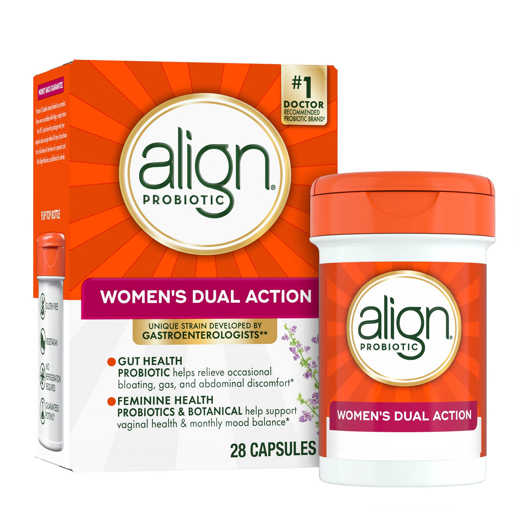 Align Probiotic Women's Dual Action, Probiotics for Women, 28 Capsules