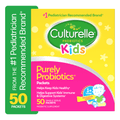 Culturelle Probiotics Kids Purely Probiotic Daily Ready-to-Mix Supplement, Immunity &amp; Digestion Support for Children, No Flavor Added, 50 Packets