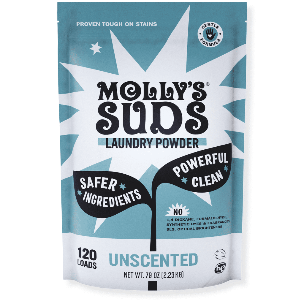 Molly's Suds Laundry Powder 120 Loads -  Unscented