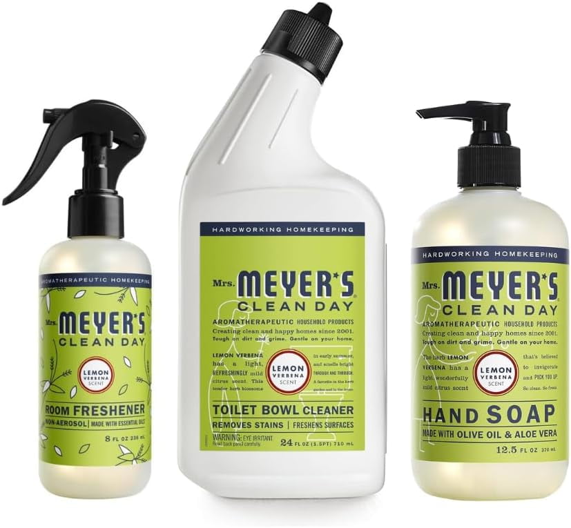 Mrs. Meyer’s Clean Day Variety, 2 Liquid Hand Soap 12.5 oz, 1 Liquid Dish Soap 16 fl oz (Rosemary)