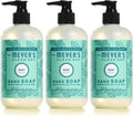 Mrs. Meyer's Hand Soap, Made with Essential Oils, Biodegradable Formula, Limited Edition Mint, 12.5 fl. oz - Pack of 3