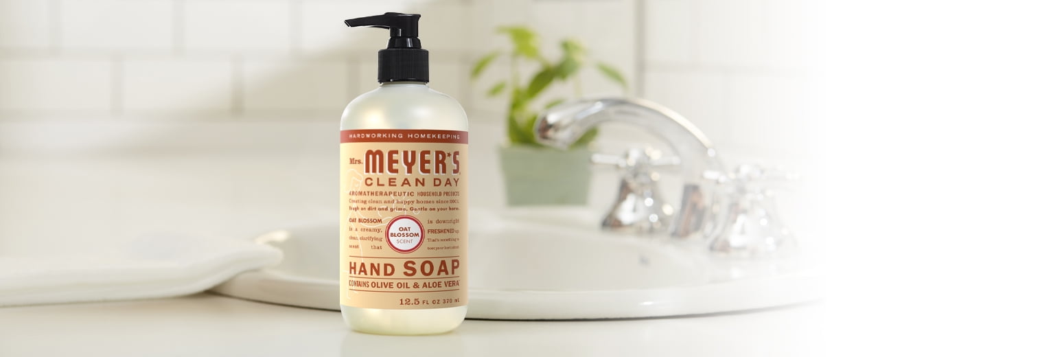 Mrs. Meyer's Liquid Hand Soap, Oat Blossom, 12.5 OZ (Pack of 6)