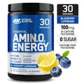 Optimum Nutrition, Essential Amino Energy, Powder, Blueberry Lemonade, 9.5 Oz, 30 Servings