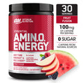 Optimum Nutrition, Essential Amino Energy, Powder, Fruit Fusion, 9.5 Oz, 30 Servings