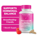 Pink Stork Postpartum Mood Support, Hormone Support, 60 Capsules
