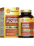 Ultimate Flora Everyday Probiotic Capsules | 60 Count for Men and Women | by Renew Life