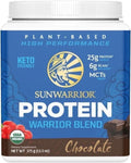 Sunwarrior Warrior Blend Chocolate Vegan Protein Powder 15 Servings