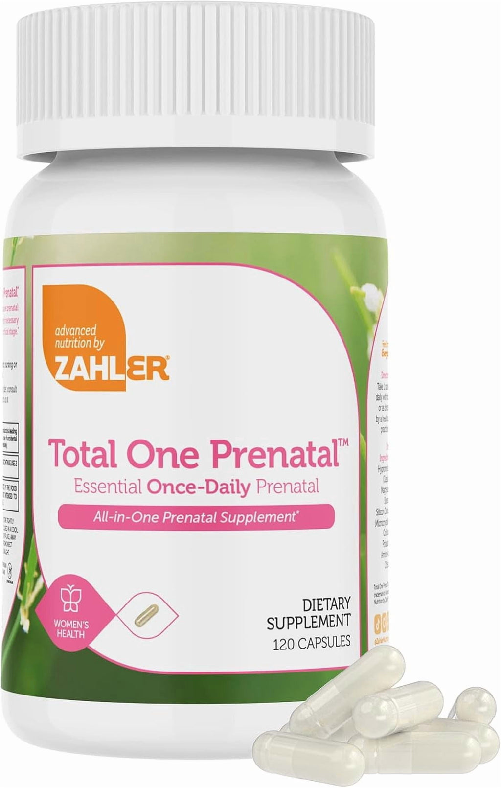 Total One Prenatal, 120 Capsules, Zahler